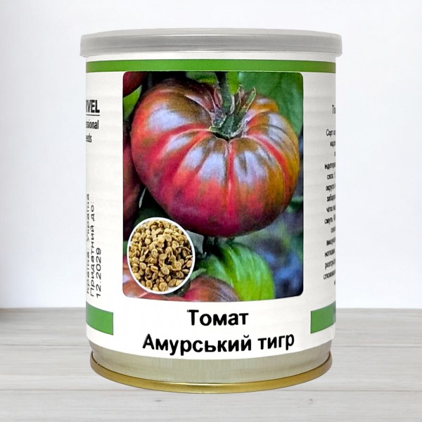 Насіння томату Амурський Тигр, Україна, Marvel, банка 50г